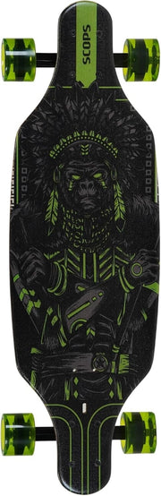 31.5" Longboard Maple/Birch/Beech Deck 70mm PU Wheels ABEC-9 The Kong