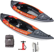 Inflatable Kayak Drop Stitch Floor High Back Seat UV Protected