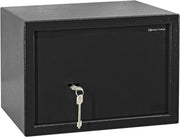 20L Steel Security Safe Box Double Key Lock Removable Shelf Home