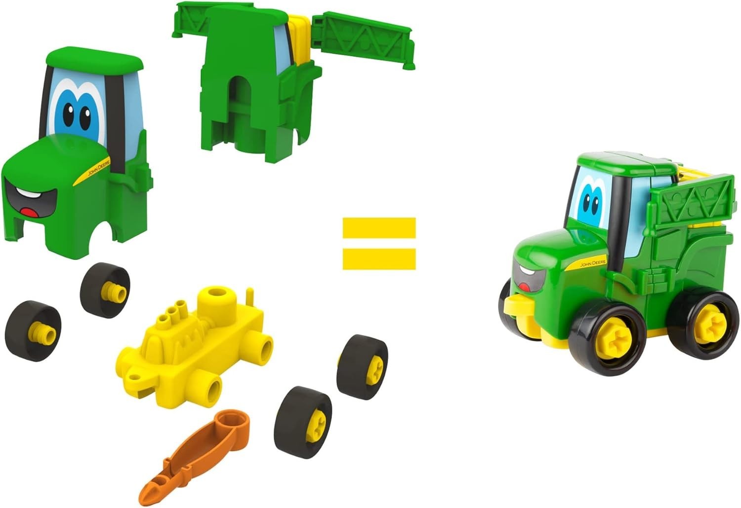 Kids Build-A-Buddy Spray Tractor Toy – Farm Tractor for Boys & Girls 3+