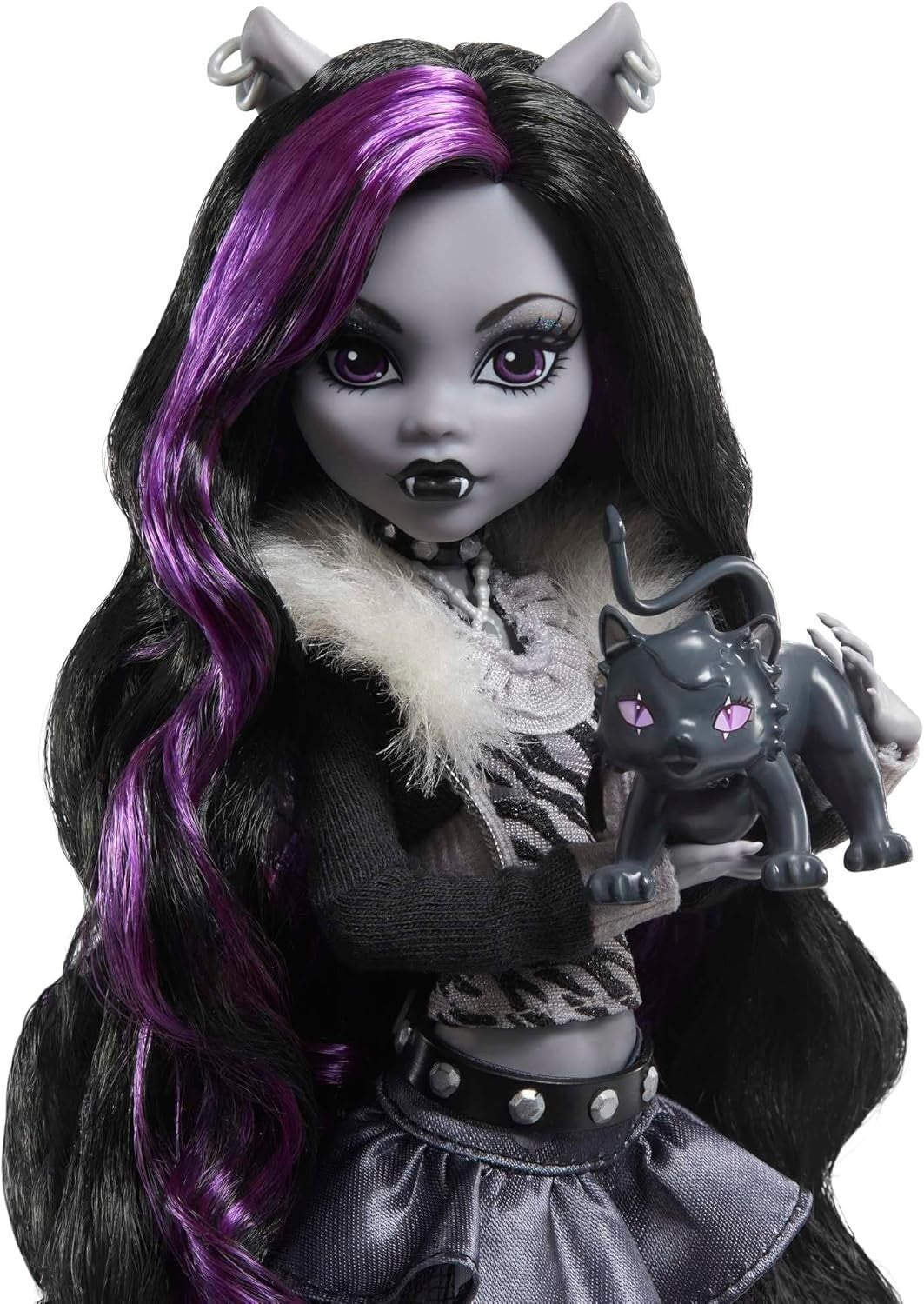 Black White Collector Fashion Doll Horror Movie Theme Poster Set