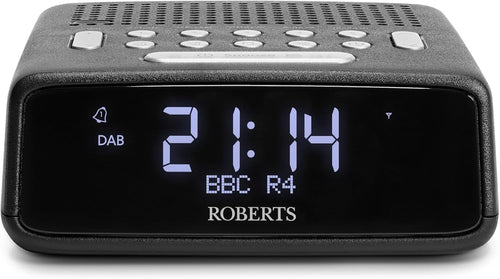 DAB Digital Clock Radio Large LCD Dual Alarms Bedside FM DAB+