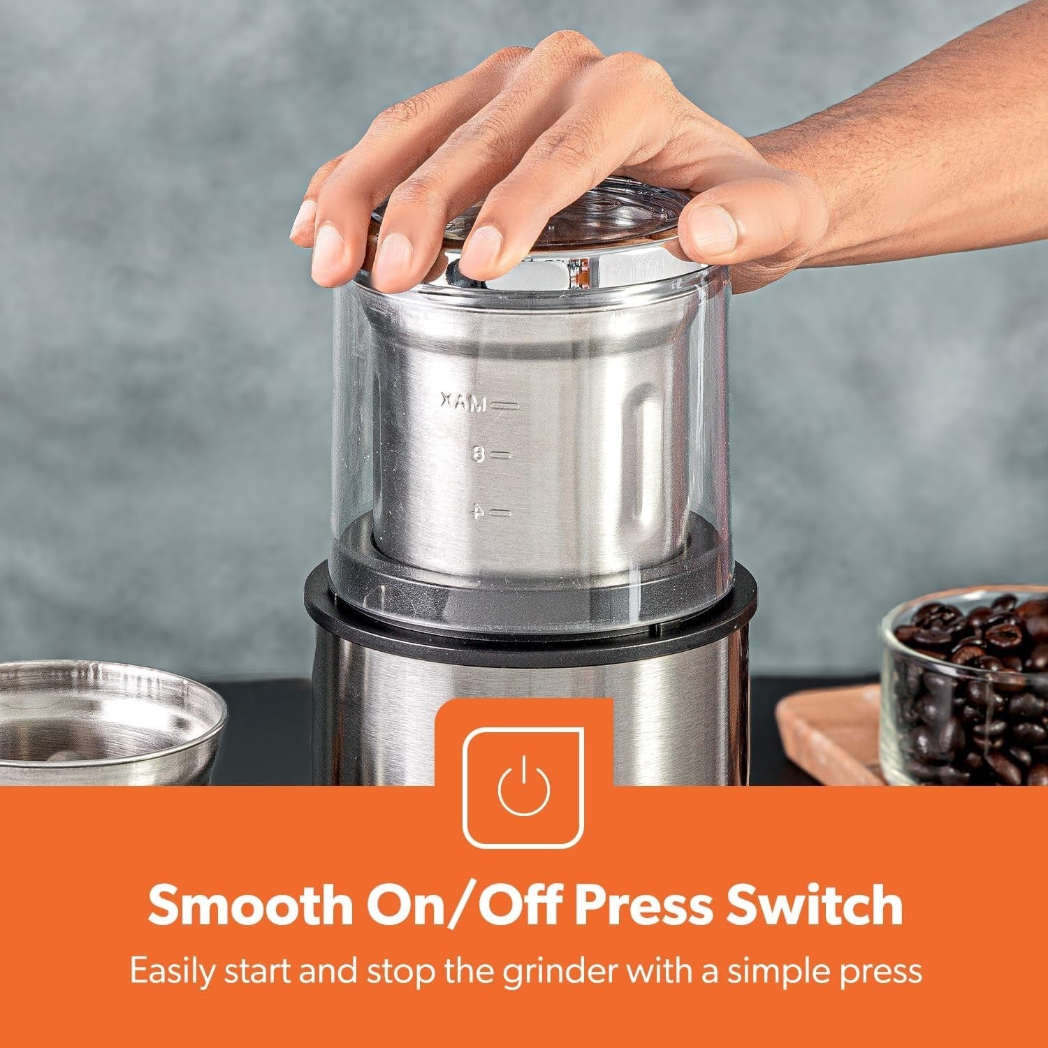 15 Bar Espresso Machine 1.8L | Milk Frother | 1140W | Grinder Combo