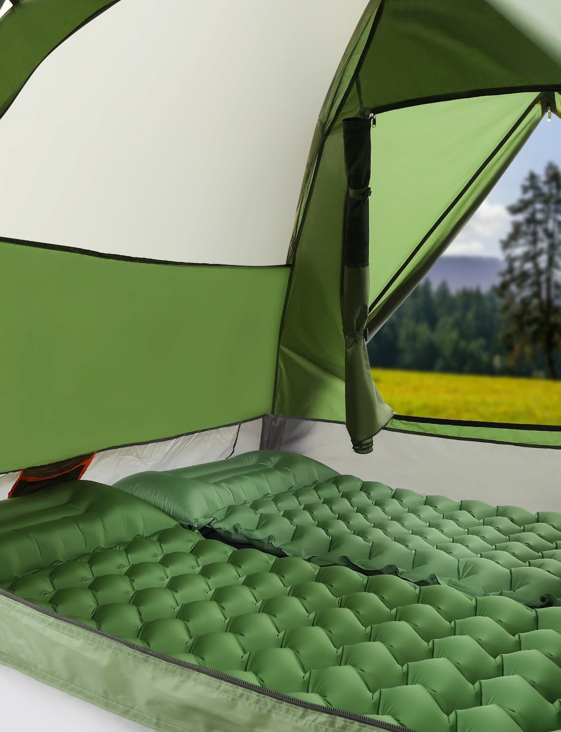 3 Man Instant Pop Up Camping Tent Waterproof Double Layer