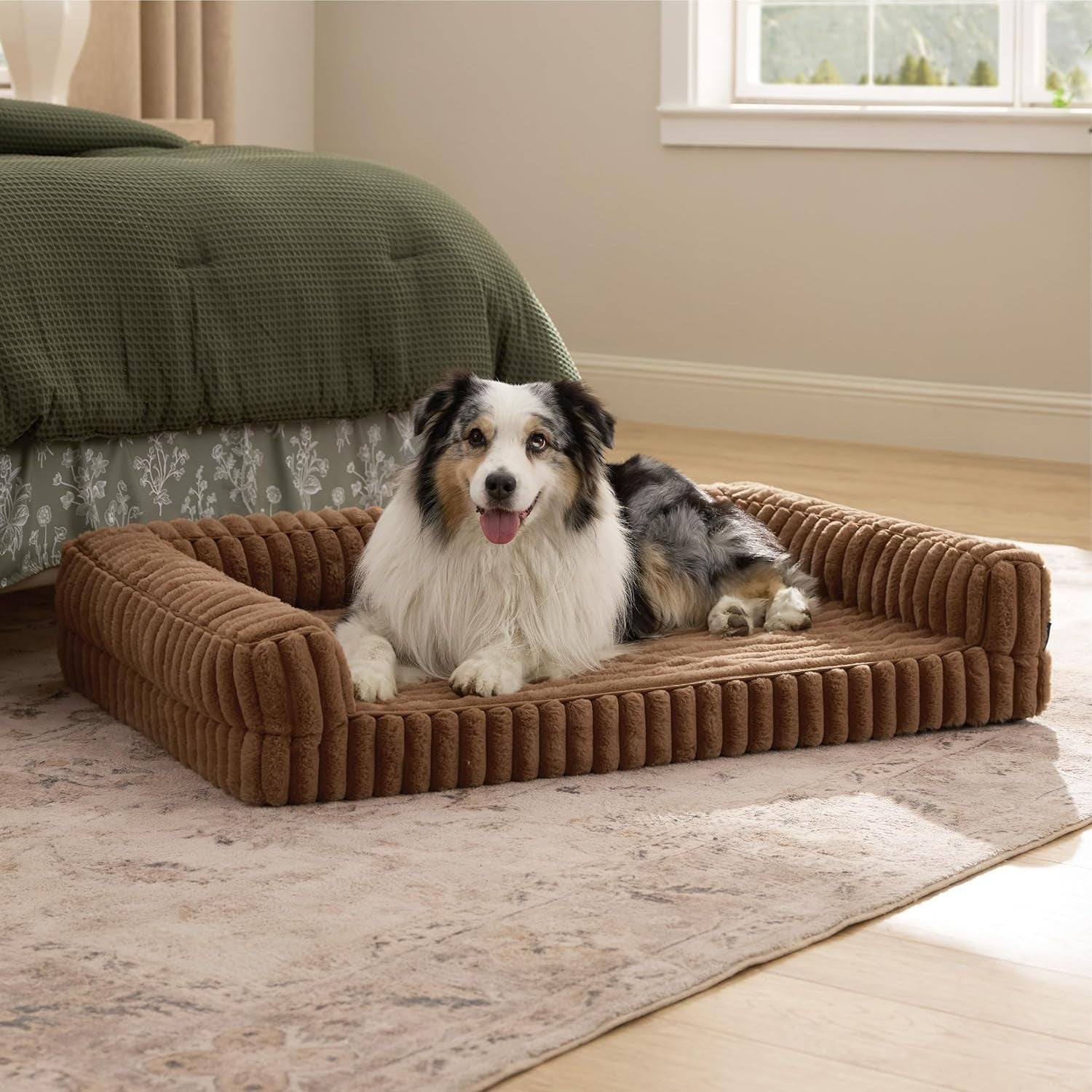 XL Orthopedic Dog Sofa Bed 106x76x18cm Waterproof Memory Foam