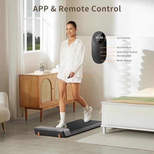 Under Desk Folding Treadmill WalkingPad P1 Home Office Portable 0.5-6km/h