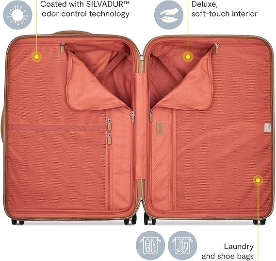 Hard Shell Spinner Suitcase Polycarbonate TSA Lock USB Port Cabin Size