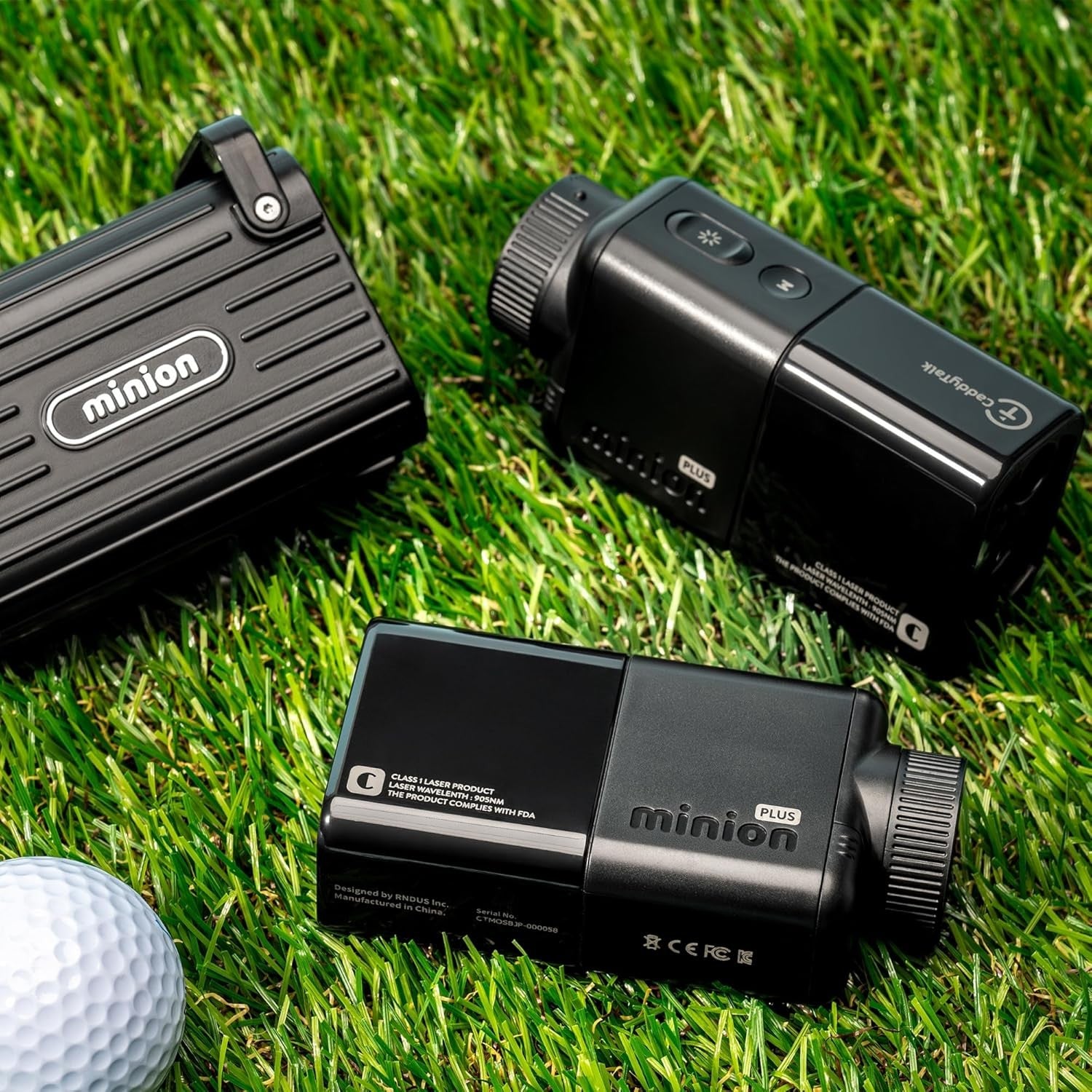 Golf Laser Rangefinder 6X Magnification Pin Lock Rechargeable HD Display