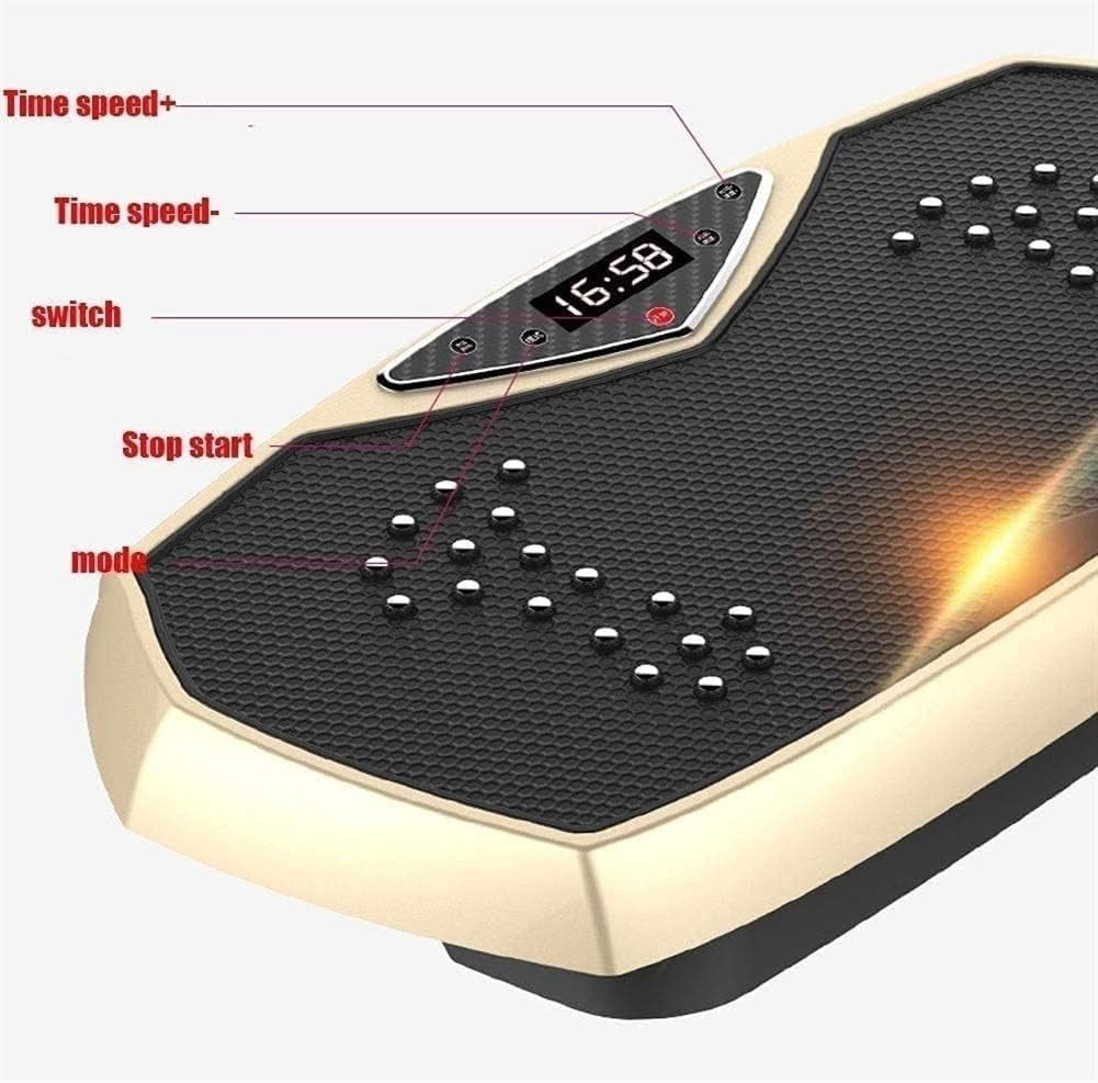 Quiet Vibration Plate Exercise Machine Whole Body Workout 120 Levels