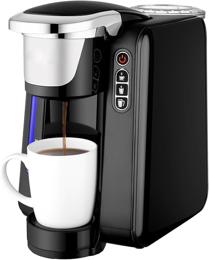 K-Cup Compatible Coffee Maker with Large Pod Bundle | Fast Brew | 1.3L Tank