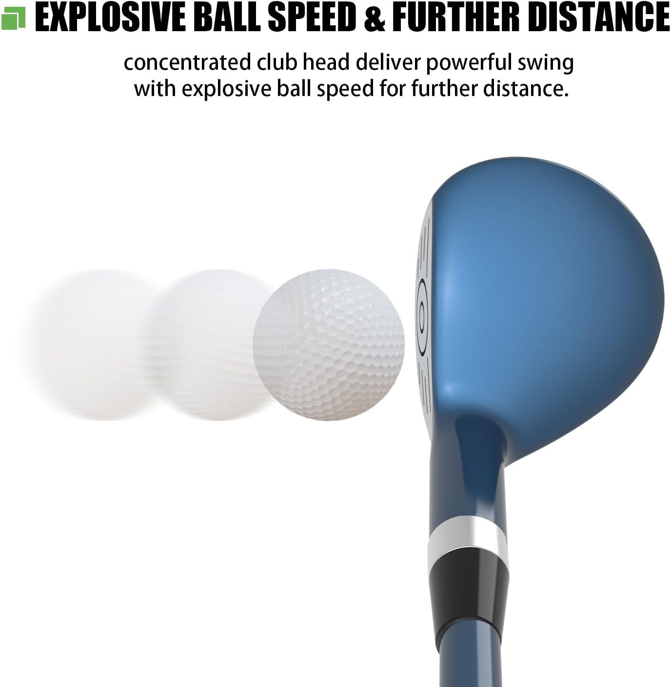 Mini Golf Driver 10.5° 45in Graphite Shaft Swing Trainer