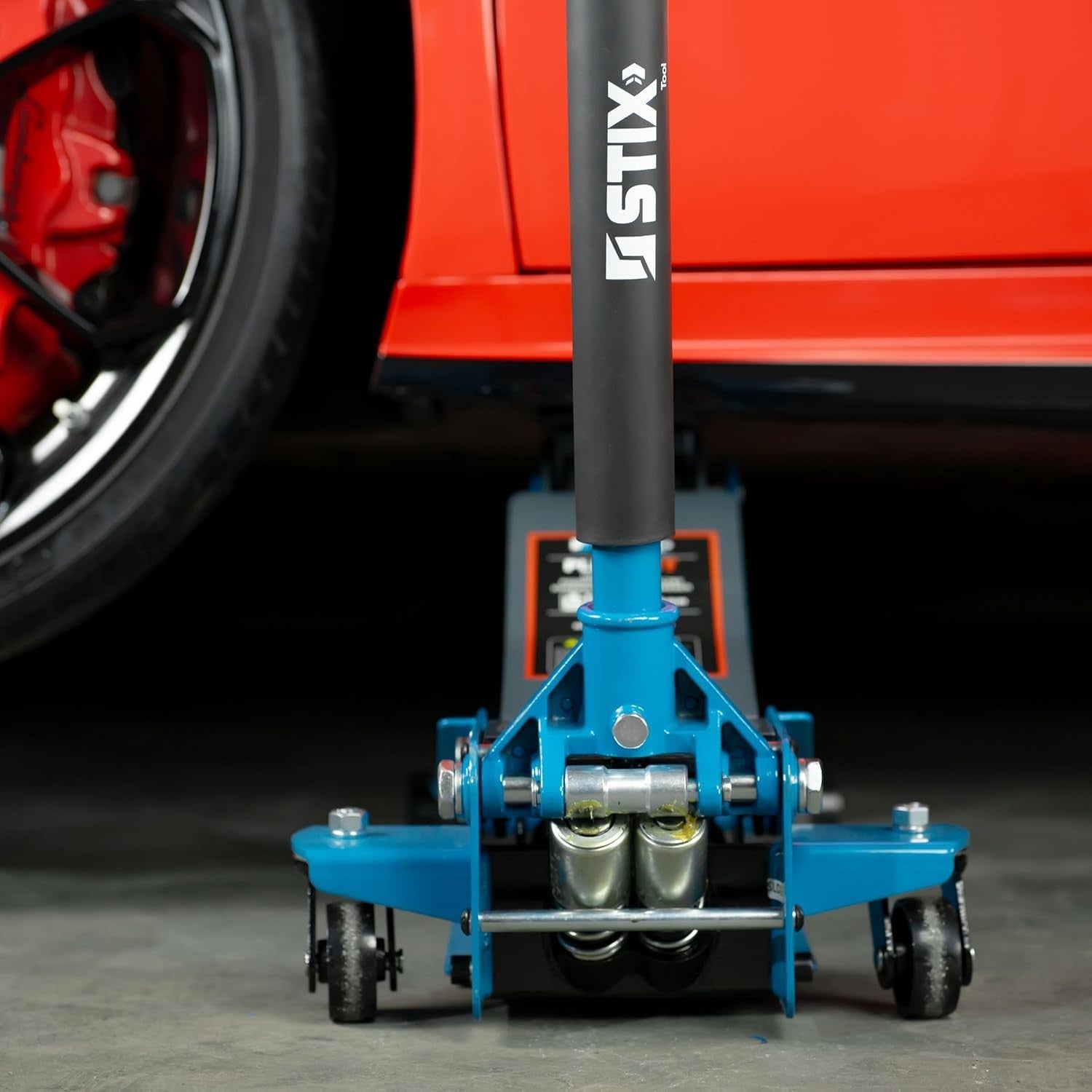 3 Ton Low Profile Trolley Jack Double Piston Quick Lift 75–505mm Heavy Duty