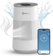 2 in 1 Air Purifier Humidifier True HEPA Quiet Smart WiFi Home