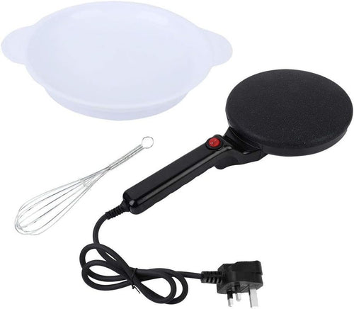 20cm Electric Crepe & Pancake Maker 800W Non-Stick Adjustable Heat