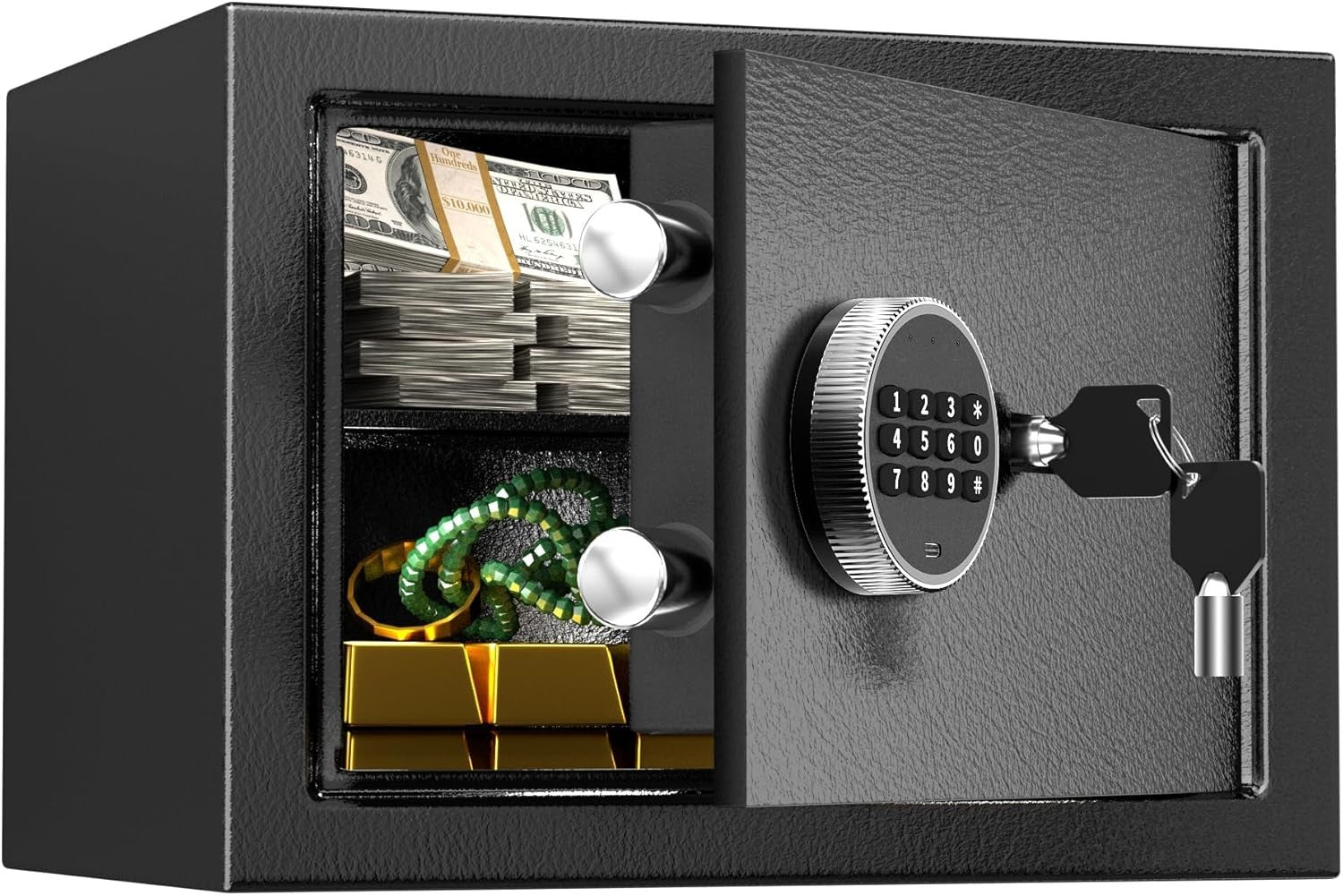 21L Digital Safe Box Electronic Keypad Security Cash Jewelry Safe