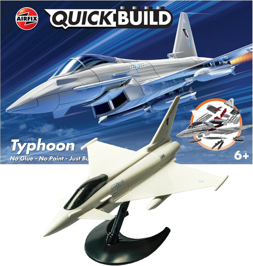 Eurofighter Typhoon Quick Build Model Kit Kids 6+ Snap Aircraft Toy