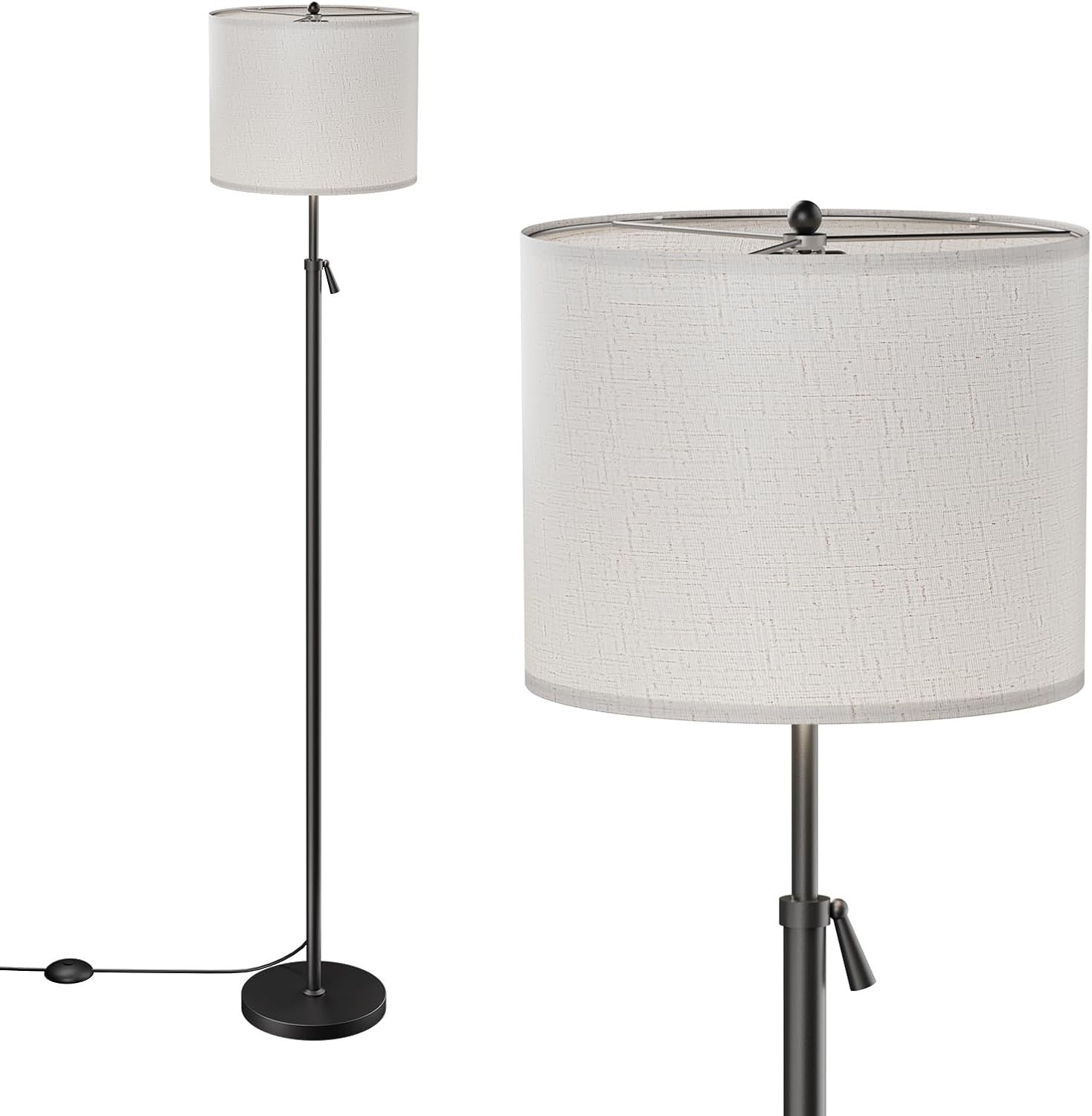 Smart RGB Floor Lamp Alexa App Control Dimmable Colour Changing Standing Lamp