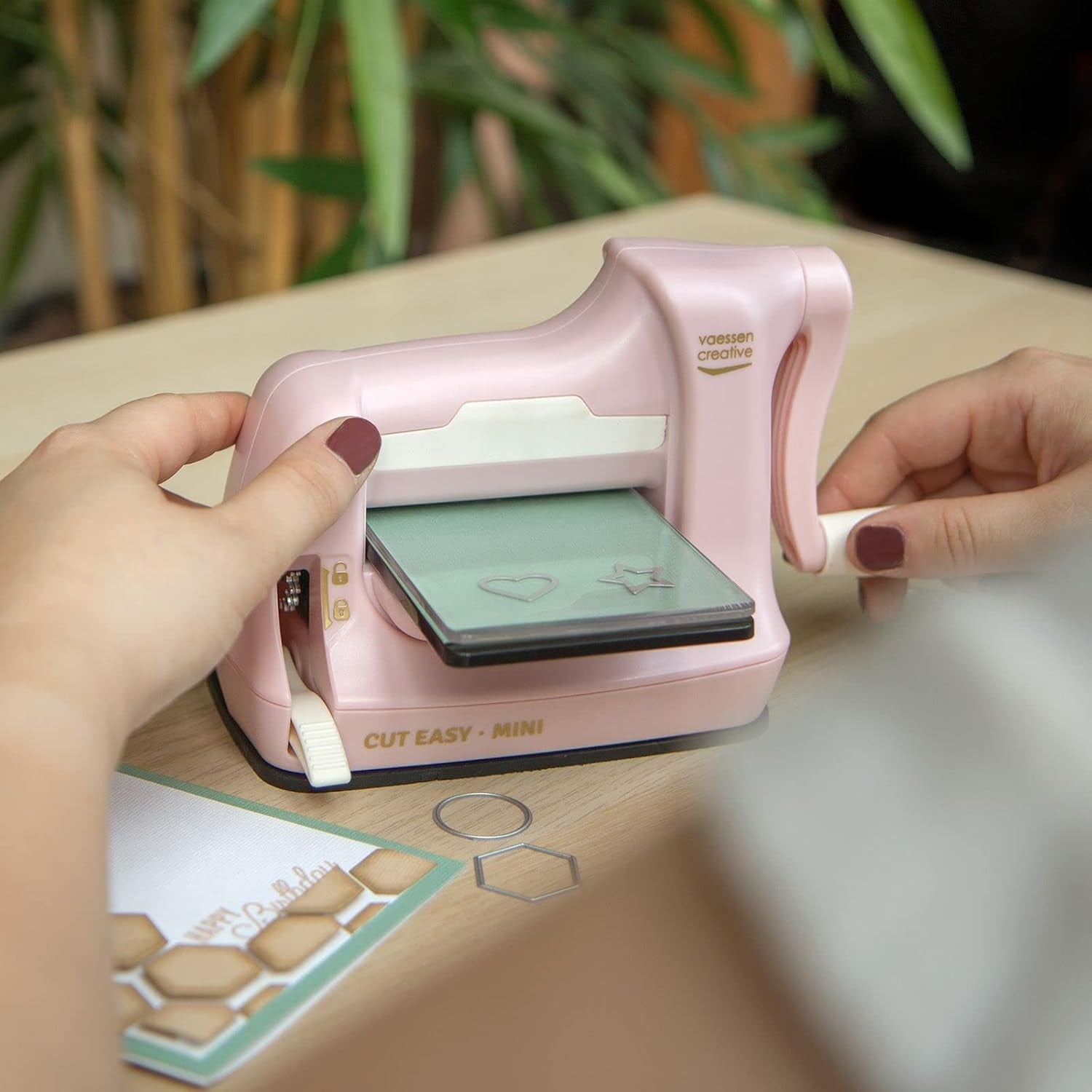 Mini Die Cutting & Embossing Machine for Card Making Scrapbooking Crafts