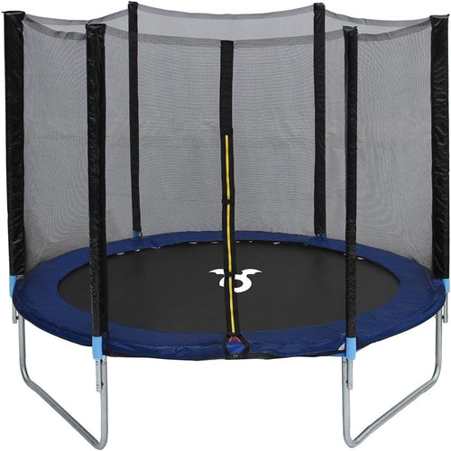 10FT Kids Garden Trampoline Safety Enclosure Foam Padding Outdoor