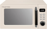 Russell Hobbs 20L 800W Digital Microwave 8 Auto Cook Cream Mirror Finish