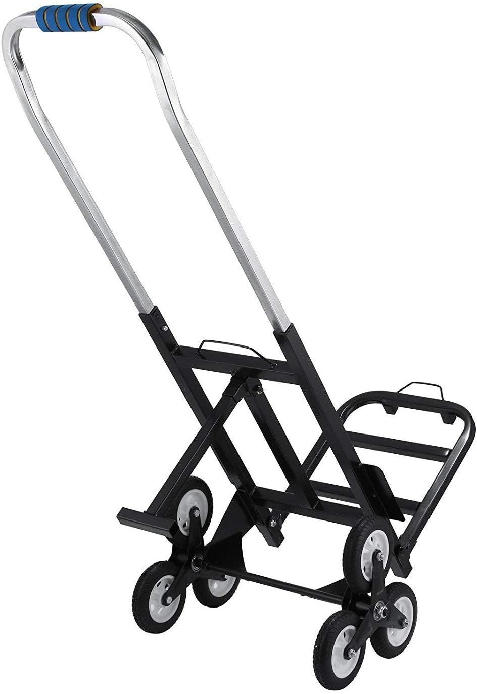 Heavy Duty Stair Climbing Sack Truck 125kg Folding Hand Truck Wheels