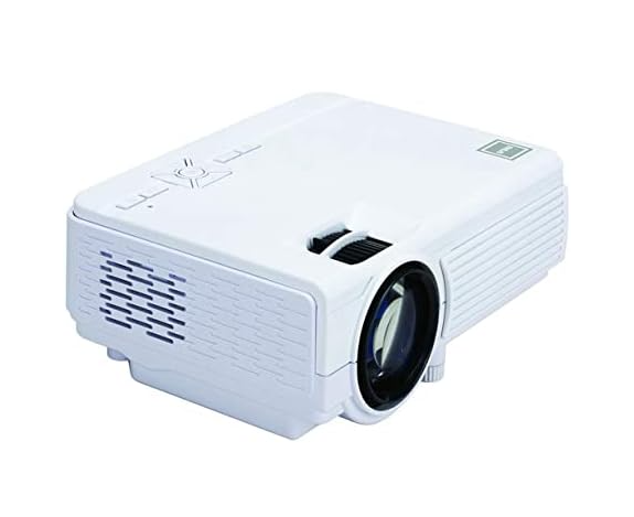 Portable Home Theater Projector 1080P Support + 100" Screen Bundle