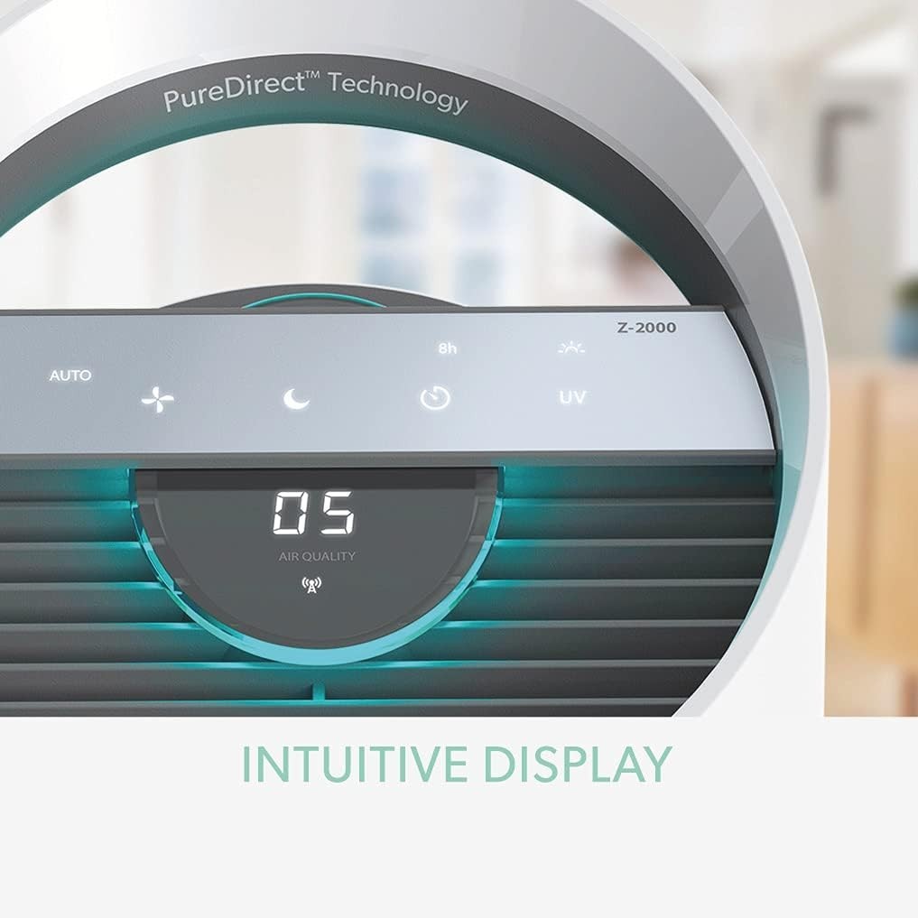 Smart HEPA Air Purifier UV-C SensorPod 35m² Quiet Allergy Smoke