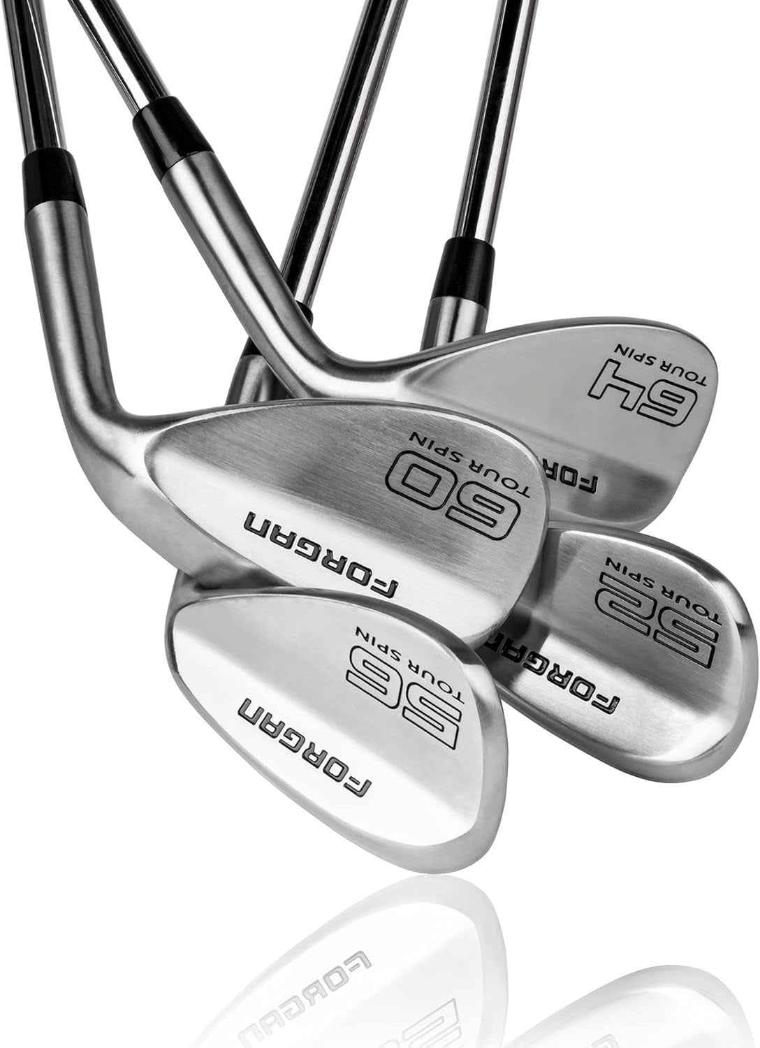 Left Hand Golf Wedge Set 52° 56° 60° 64° High Spin Steel