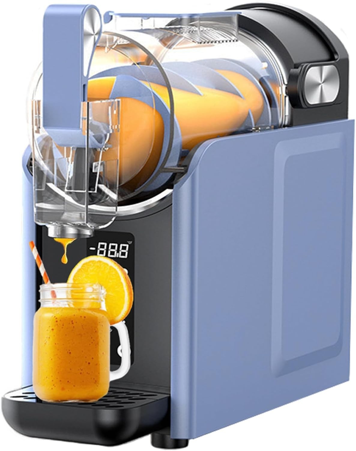 2L Slush Machine No Ice Self Cleaning Frozen Drink Maker 5 Presets