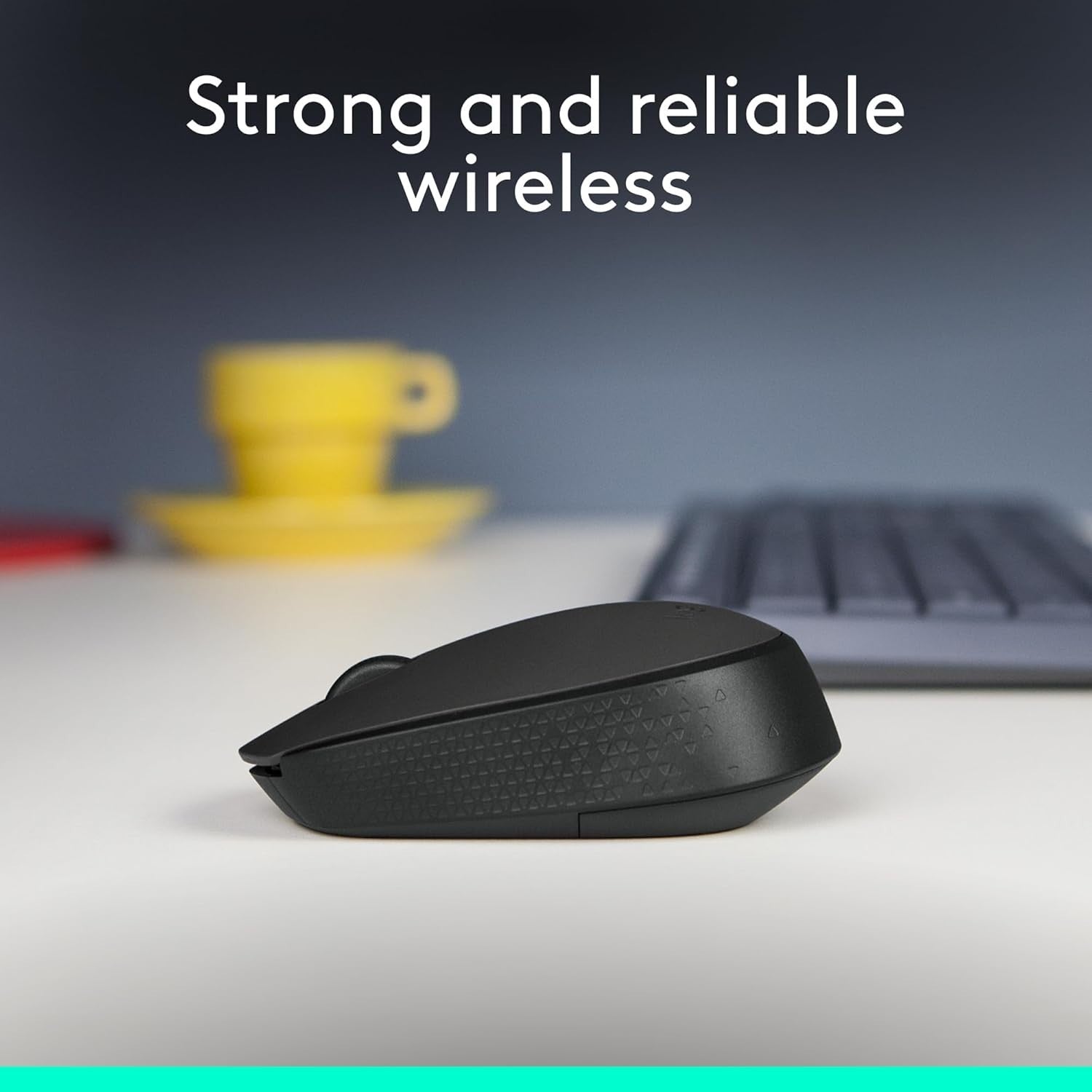 Wireless Mouse 2.4GHz USB Optical PC Laptop 12 Month Battery