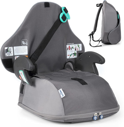 i-Size Travel Booster Car Seat Backpack 126–150cm Portable Foldable