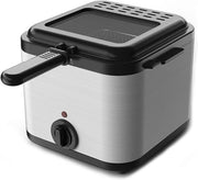 2.5L Electric Deep Fat Fryer 1000W Easy Clean Adjustable Temp