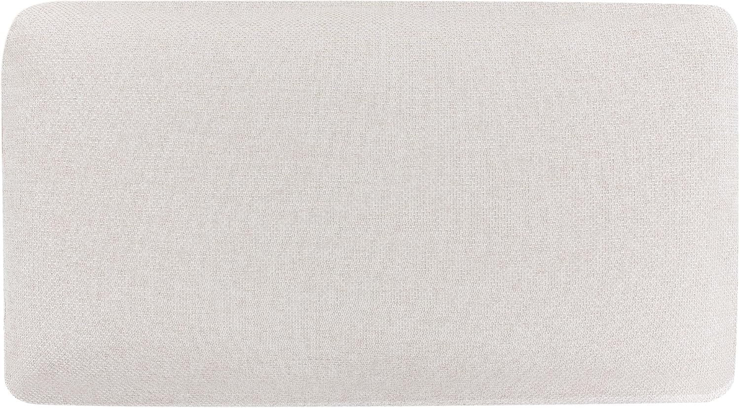 Modern Right Hand Chaise Lounge Beige Water-Repellent Fabric Sofa Seat