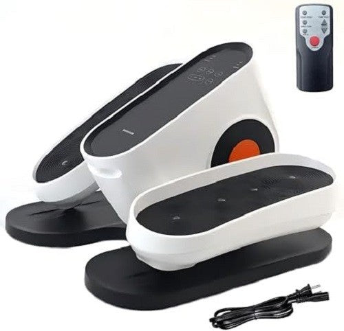 Under Desk Elliptical Pedal Exerciser Electric Remote LCD Quiet Seated Trainer