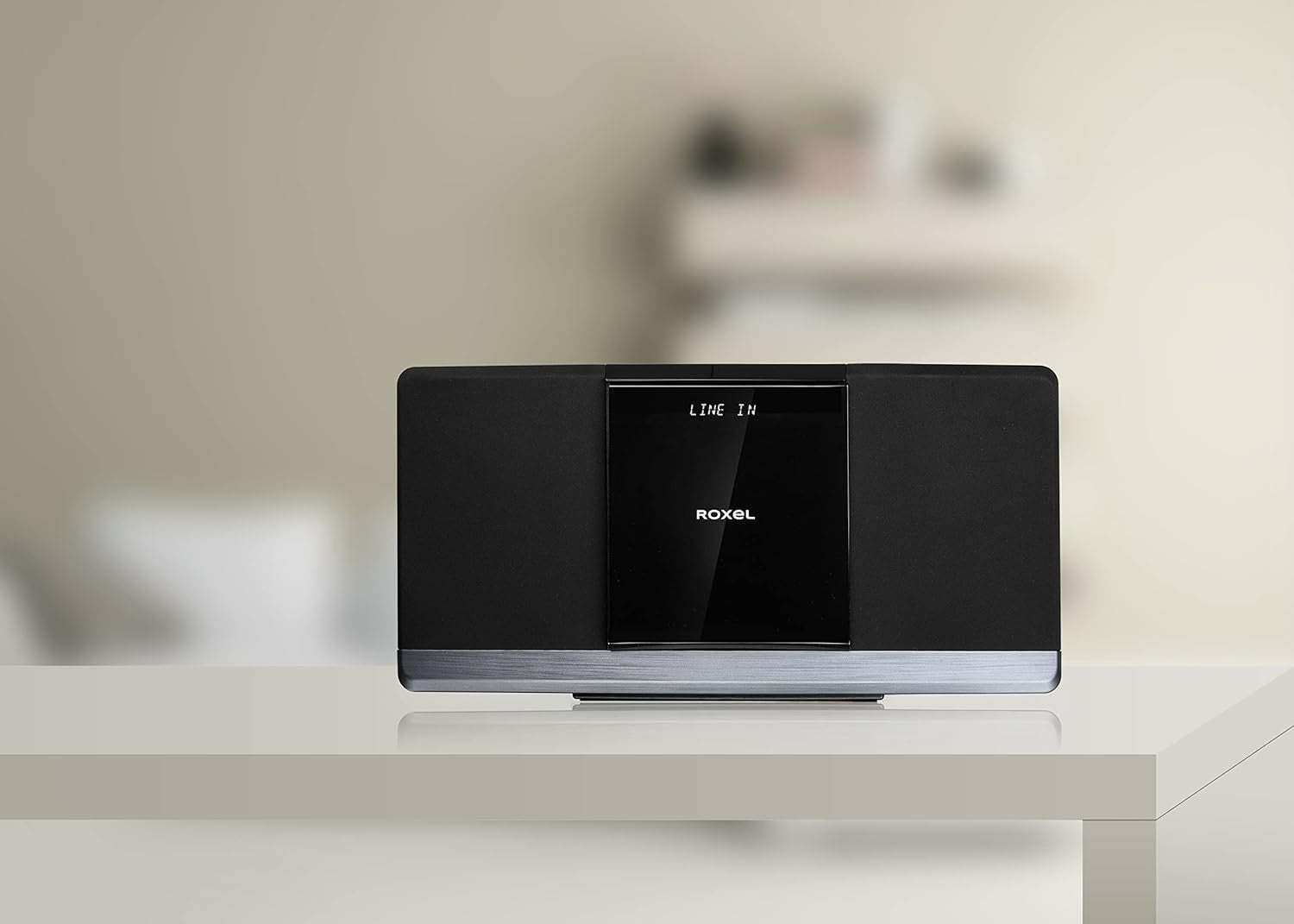 Micro HiFi CD Player DAB DAB+ FM Bluetooth 40W USB AUX Wall Mount