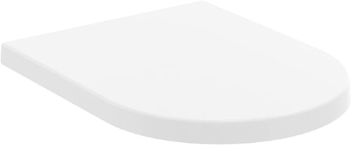 Blend Curve Toilet Seat Silk White Removable Oval 46x36cm Easy Clean