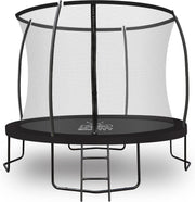 10FT Outdoor Garden Trampoline Safety Enclosure Ladder PVC Padding