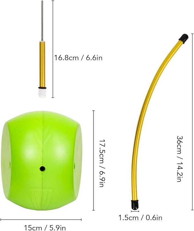 Golf Swing Trainer Ball Arm Alignment Tempo Practice Aid