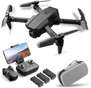 4K Dual Camera Drone Quadcopter Track Flight Gesture Photo Video RC