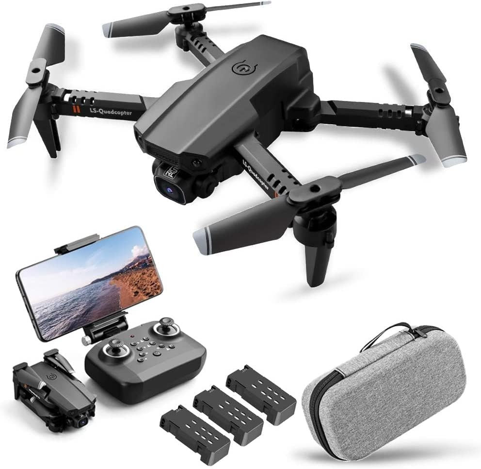 4K Dual Camera Drone Quadcopter Track Flight Gesture Photo Video RC