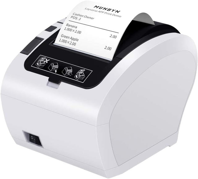 80 mm Thermal POS Receipt Printer USB & Ethernet for Shop & Restaurant