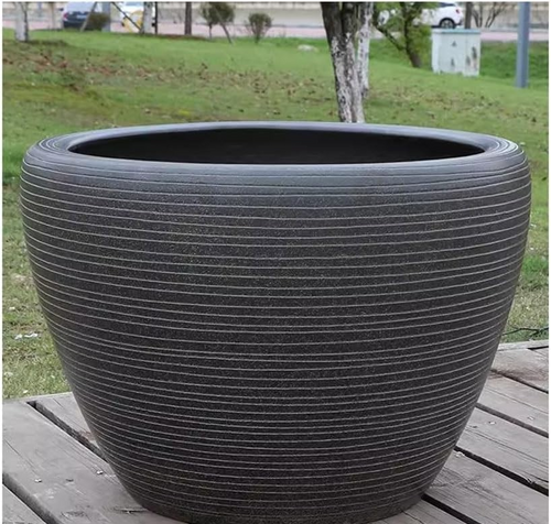 Retro Ceramic Floor Fish Tank Turtle Tank Balcony Pond S