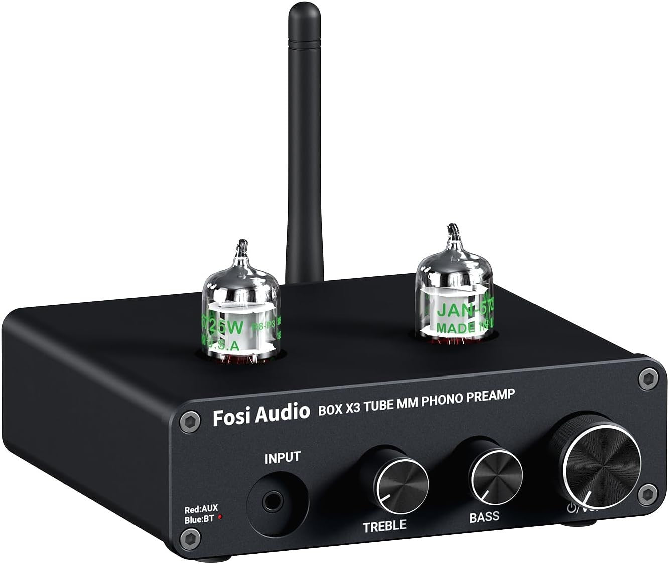Bluetooth 5.0 Tube Phono Preamp 5725W MM Turntable Pre Amplifier HiFi