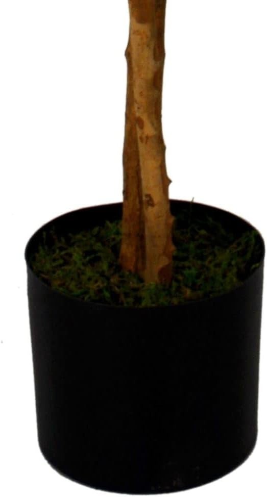 110cm Artificial Wisteria Tree with White Flowers Indoor Decorative Plant Home