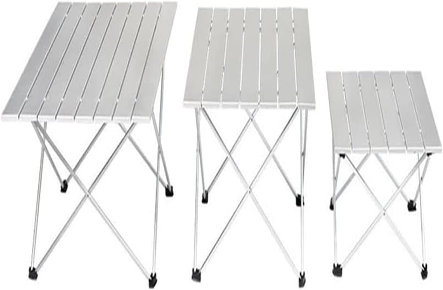 Aluminium Folding Camping Table Lightweight Picnic BBQ Outdoor Desk 39cm