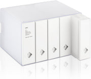 CD DVD Storage Box Holds 120 Discs Media Organizer Case White