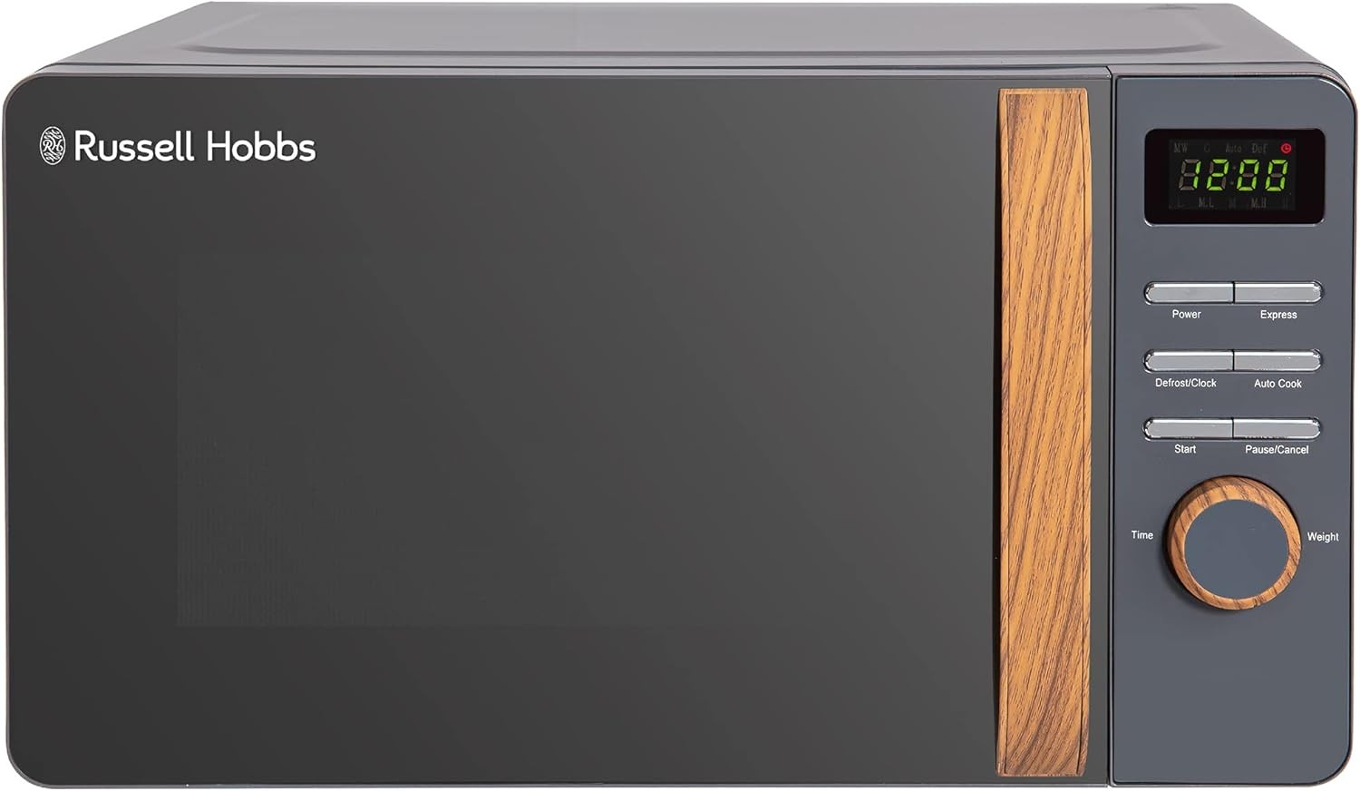17L Digital Microwave 700W 8 Auto Menus Grey