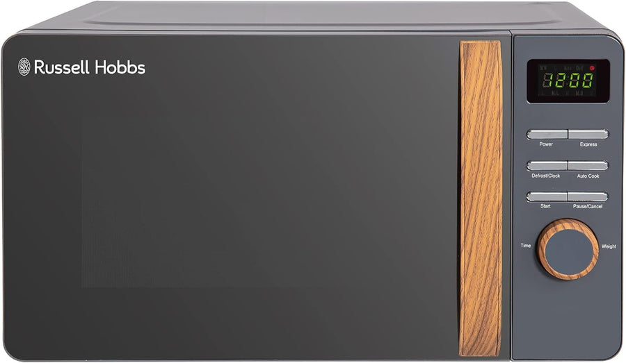 17L Digital Microwave 700W 8 Auto Menus Grey