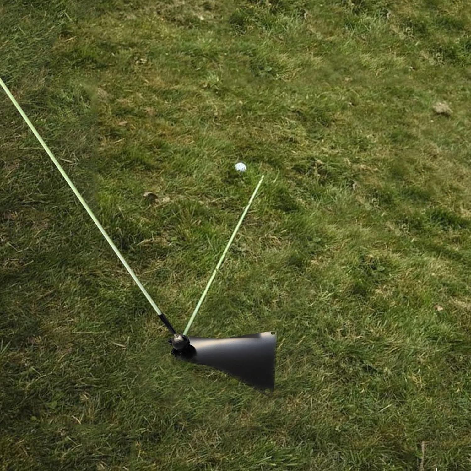 Golf Alignment Stick Holder Swing Plane Trainer Plate Adjustable