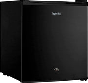 41L Table Top Fridge Lockable Reversible Ice Compartment Black